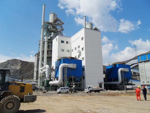 唐山热力厂布袋除尘器安装